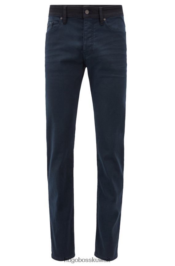 4TFNJN377 blueblack Hugo Boss تابر جينز 50394104 * أزرق أسود