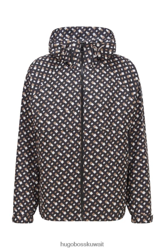 4TFNJN39 اللون البيج Hugo Boss الرمز البريدي من خلال سترة الخشبة 50468394 البيج