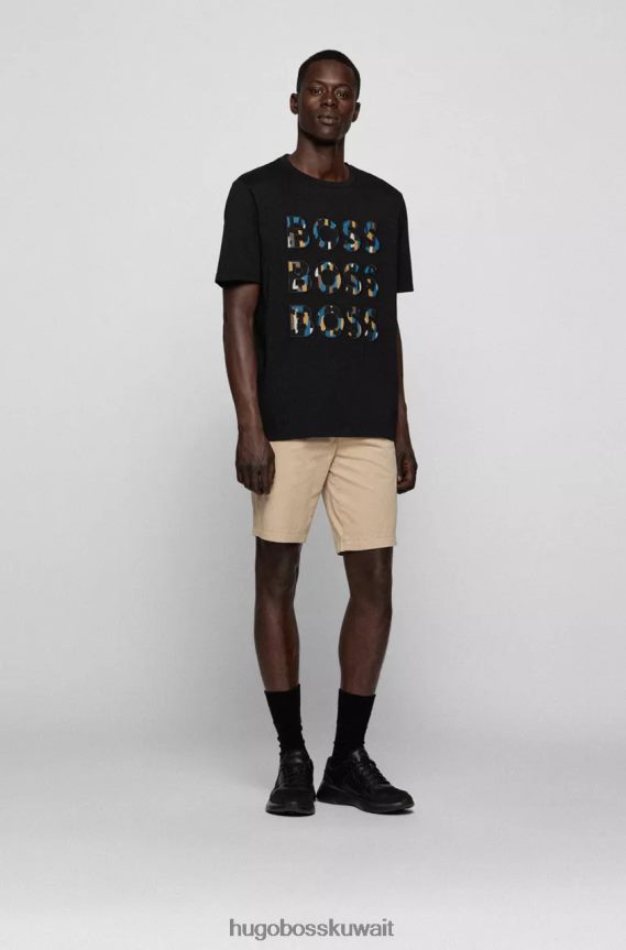 4TFNJN3 النعناع الأخضر/الأحمر الساطع/البيج الفاتح Hugo Boss شورت سكينو 50467083 نعناع أخضر