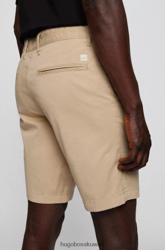 4TFNJN3 النعناع الأخضر/الأحمر الساطع/البيج الفاتح Hugo Boss شورت سكينو 50467083 نعناع أخضر