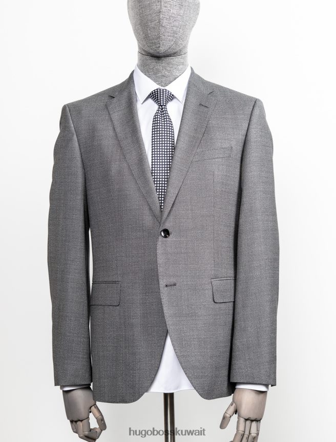 4TFNJN403 رمادي Hugo Boss بدلة جاكسون / لينون 2 50417586 ** رمادي
