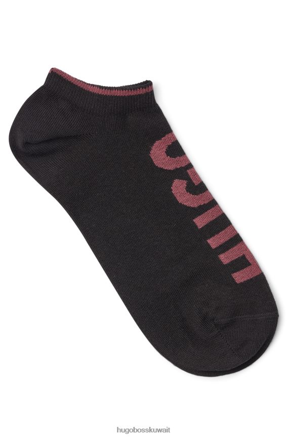 4TFNJN4063 بني غامق Hugo Boss حزمة من قطعتين من الجوارب المصنوعة من مزيج القطن هوغو باللون البني الداكن