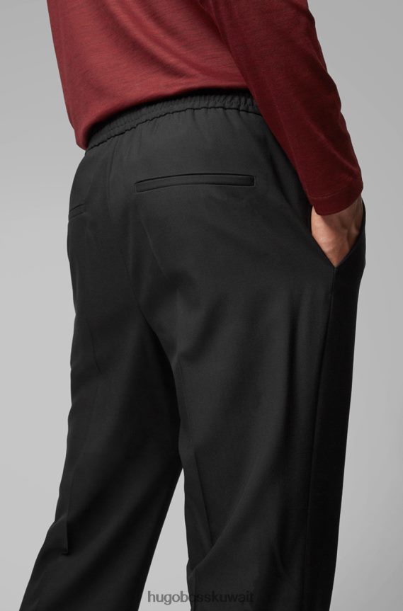 4TFNJN407 أسود Hugo Boss بنطلون بنوك 4 50418695 أسود