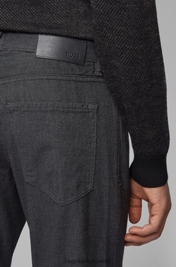 4TFNJN415 الفحم / البحرية Hugo Boss الجينز مين 50414028 * الفحم