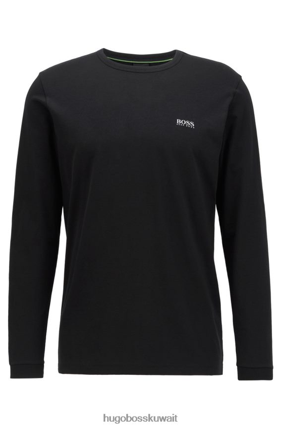 4TFNJN423 أسود/رمادي Hugo Boss l/s تي شيرت 50399925 أسود