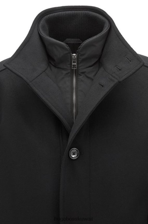 4TFNJN425 أسود/فحمي Hugo Boss سترة كوكستان 6 - 50389311 أسود