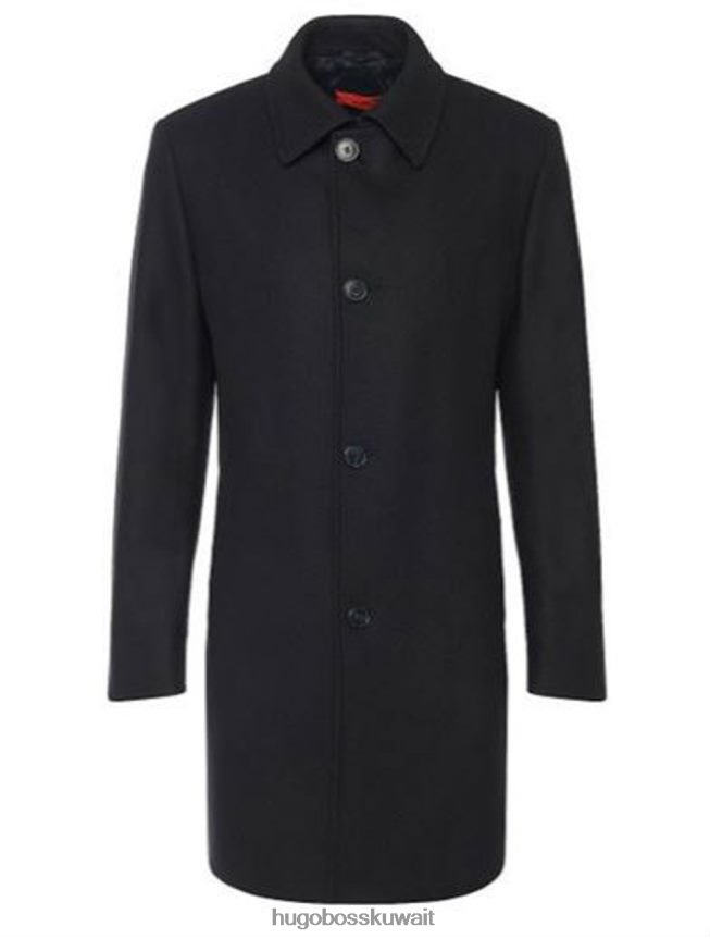 4TFNJN428 أسود/كحلي Hugo Boss مهمة المعطف 50394073 أسود