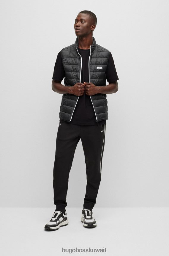 4TFNJN42 أسود Hugo Boss سترة ضد ثور 50472473 أسود
