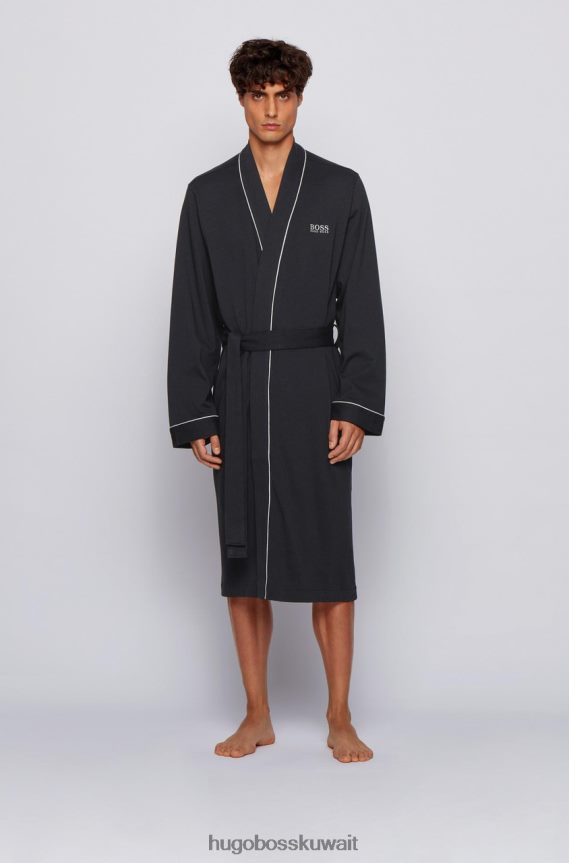 4TFNJN431 أسود/كحلي Hugo Boss روب حمام - كيمونو - 50229070 أسود