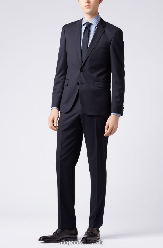 4TFNJN435 السماء الأحمر Hugo Boss قميص L/S - جوردون - 50395862 سكاي