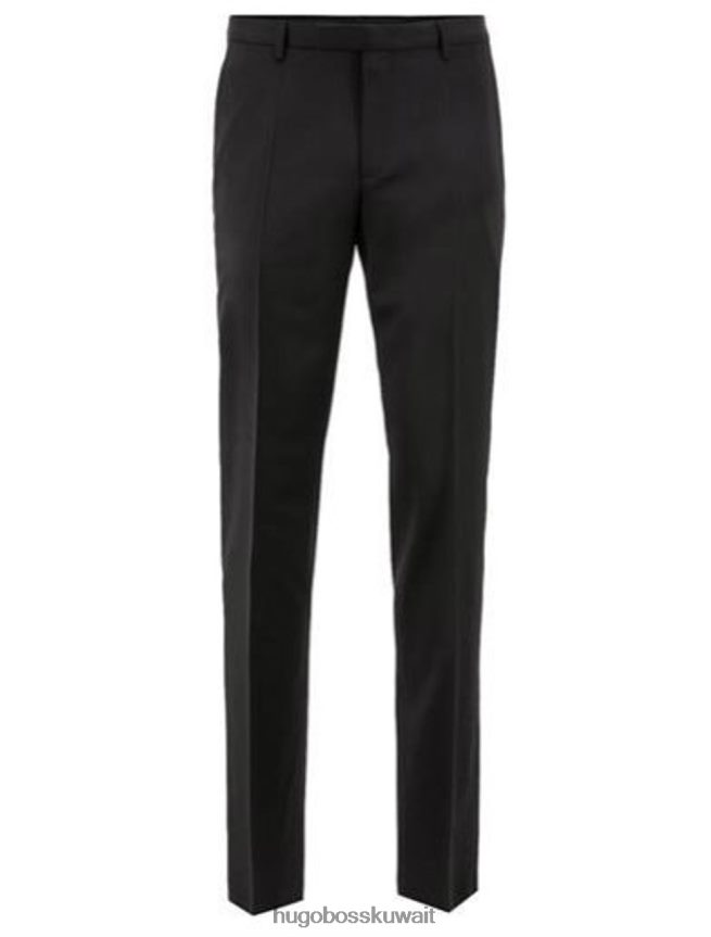 4TFNJN437 أسود/كحلي/شار Hugo Boss بدلة بنطلون جيبسون رقم - 50318499 أسود