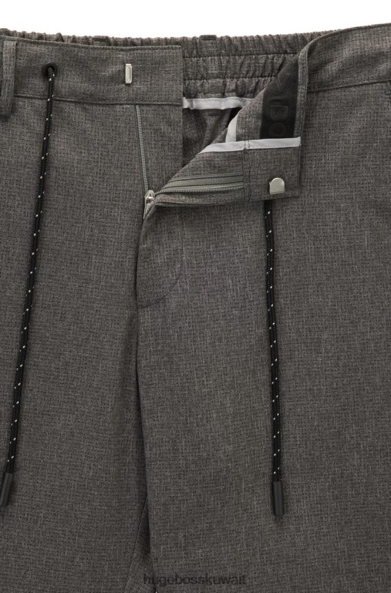 4TFNJN43 رمادي Hugo Boss بنطلون p-genius-pack 50468921 رمادي