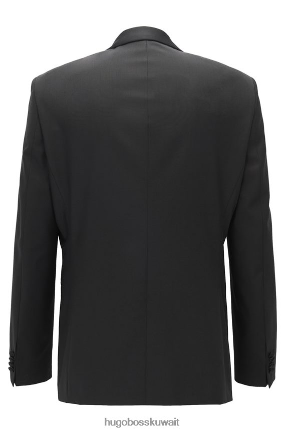 4TFNJN443 أسود Hugo Boss سهرة JKT جيفرون - 50379909 أسود