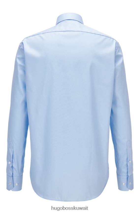 4TFNJN444 أسود / كحلي / سماوي / أبيض Hugo Boss قميص L/S - جيرتون - 50380464 أسود