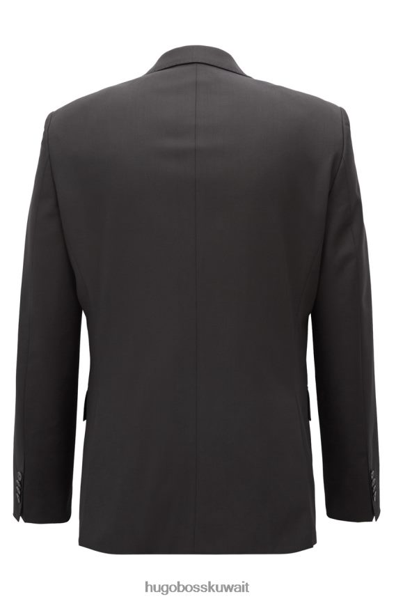 4TFNJN445 أسود/كحلي/شار Hugo Boss سترة بدلة جونستون 1-50318521 باللون الأسود