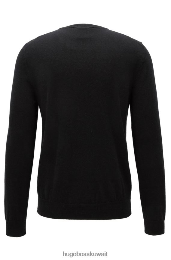 4TFNJN457 الجمل / الأسود / البحرية Hugo Boss تريكو كشمير - تي بوريلو - 50374410 جملي