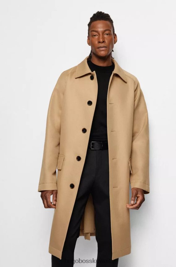 4TFNJN471 أسود Hugo Boss مجموعة حزام قابل للعكس جيونتين 50475178، أسود