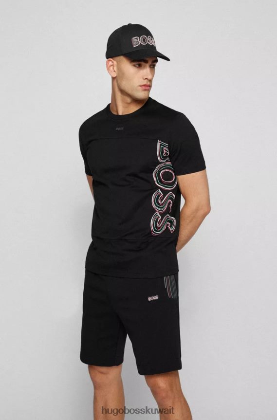 4TFNJN472 أسود Hugo Boss قبعة متعددة الألوان 50472266 أسود