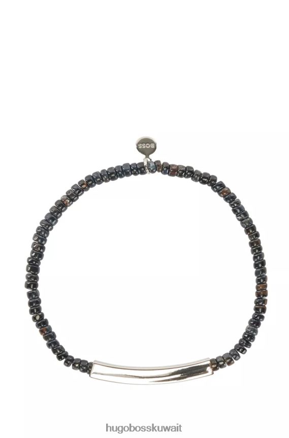 4TFNJN475 الرمادي الداكن Hugo Boss سوار باين 50476202 رمادي غامق