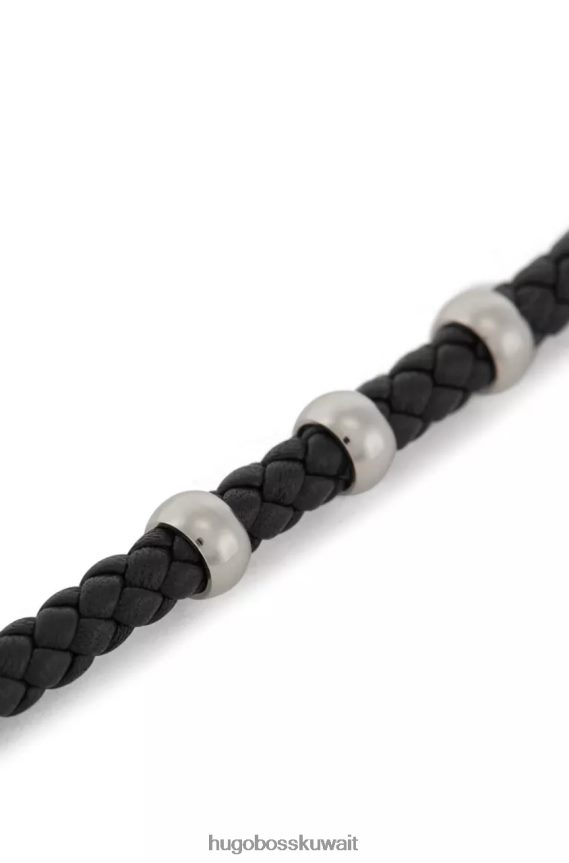 4TFNJN478 أسود Hugo Boss سوار البريل 50475513 أسود