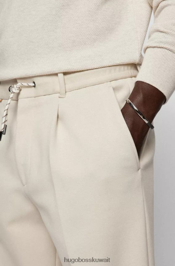 4TFNJN479 فضة Hugo Boss باينز الكفة المعدنية 50475424 الفضة