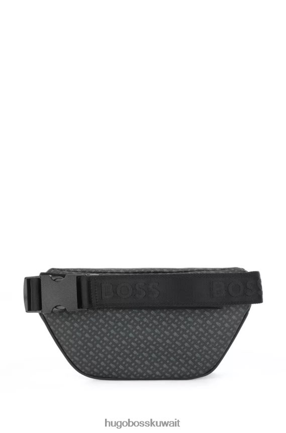 4TFNJN482 أسود Hugo Boss حقيبة حزام بايرون 50472935 أسود