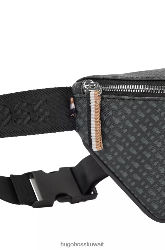 4TFNJN482 أسود Hugo Boss حقيبة حزام بايرون 50472935 أسود
