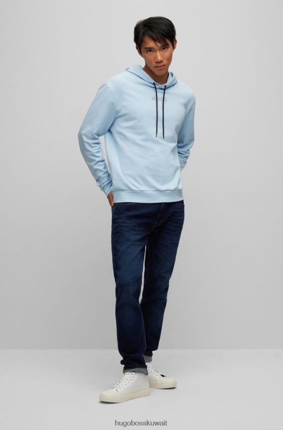 4TFNJN4938 أبيض Hugo Boss حذاء رياضي هوغو مطاطي عالي الجودة باللون الأبيض مع ملصق شعار أحمر