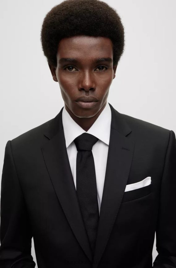 4TFNJN493 أبيض Hugo Boss جيب على شكل حرف H مربع رقم 50480268 أبيض