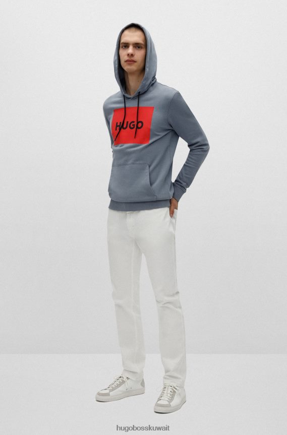 4TFNJN5000 أبيض Hugo Boss حذاء رياضي هوغو باللون الأبيض مصنوع من الجلد والسويدي