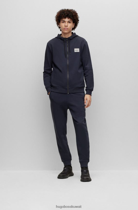 4TFNJN5032 أسود Hugo Boss حذاء Hugo شبكي علوي مع تفاصيل زخرفية عاكسة باللون الأسود