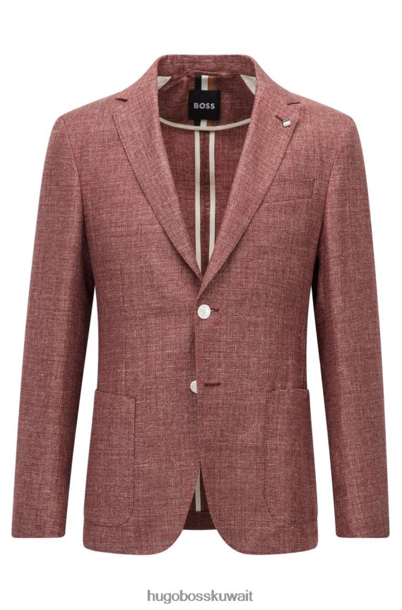 4TFNJN50 أحمر Hugo Boss معطف رياضي سي هانري 50468919 أحمر