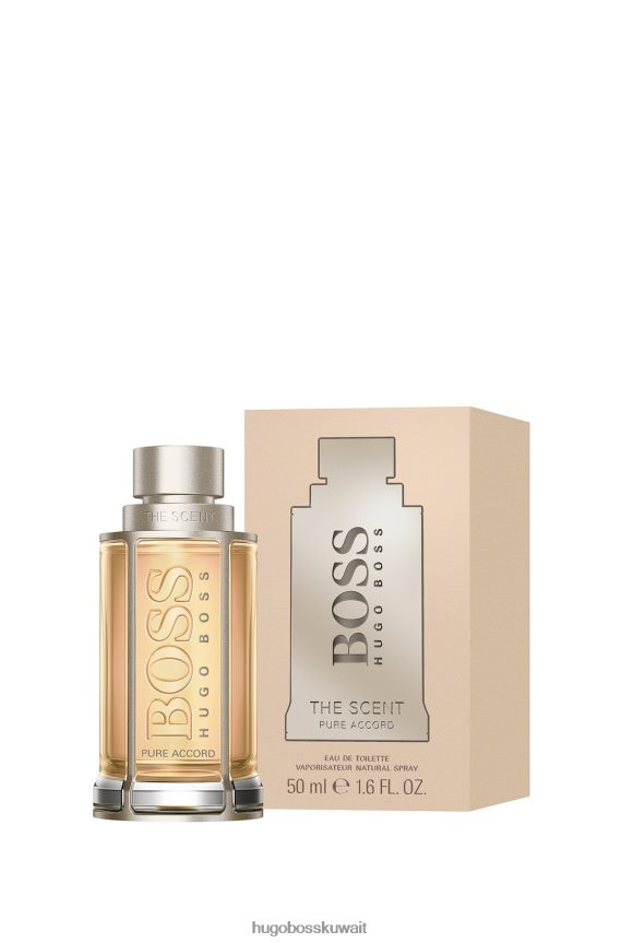 4TFNJN5109 حزمة مسبقة متنوعة Hugo Boss عطر ذا سينت بيور أكورد للرجال - أو دو تواليت، 50 مل