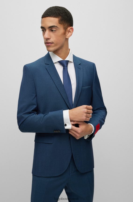 4TFNJN5140 أسود Hugo Boss أزرار أكمام هوغو مستديرة باللون الأسود مع قلب من المينا الملون