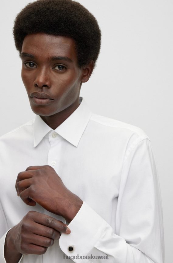 4TFNJN514 أسود/كحلي Hugo Boss أزرار أكمام سيموني 50479940 أسود