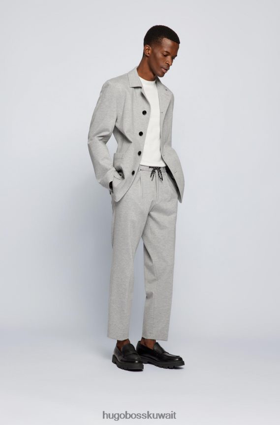 4TFNJN51 رمادي فاتح Hugo Boss بنطلون مريح C-Perin 50468869 رمادي فاتح