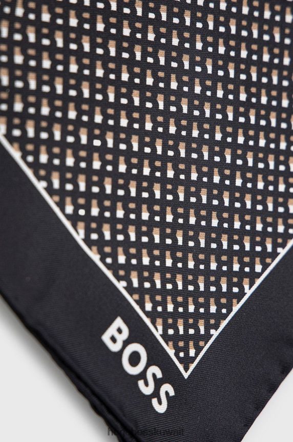 4TFNJN521 أسود Hugo Boss ح جيب مربع 50471682 أسود