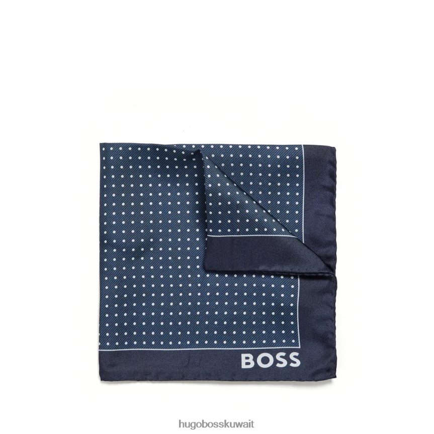 4TFNJN522 القوات البحرية Hugo Boss ح-جيب مربع 50471339 البحرية