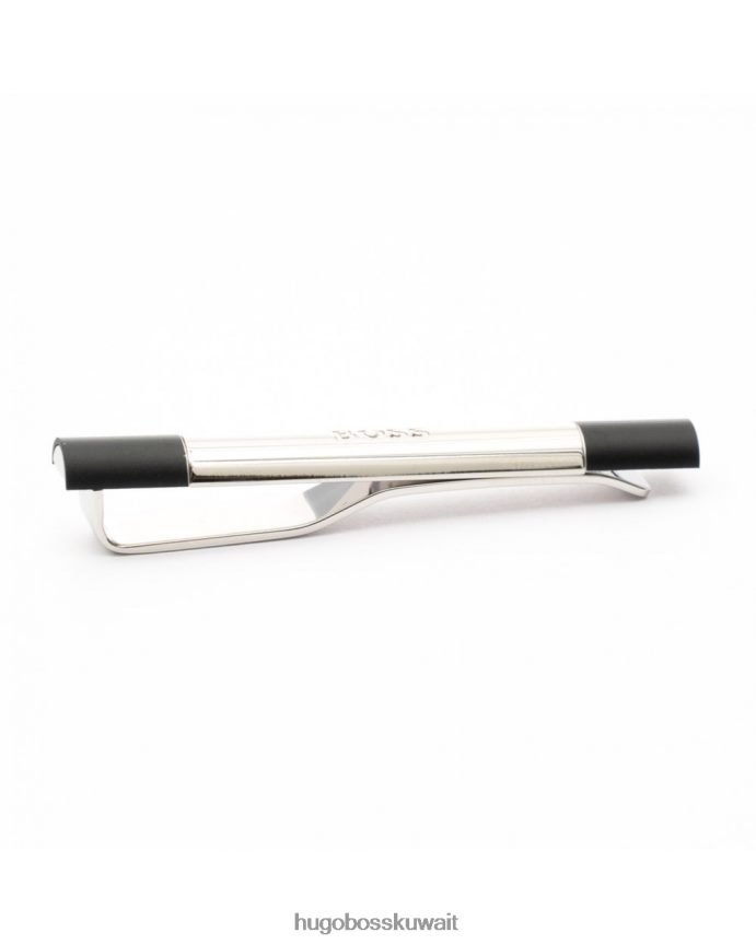 4TFNJN526 أسود Hugo Boss مجموعة أزرار الأكمام وربطة العنق كايل 50470684، أسود