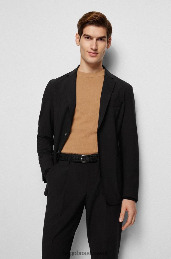 4TFNJN527 أسود/بني/بني غامق Hugo Boss تشاك الحزام 50471149 أسود