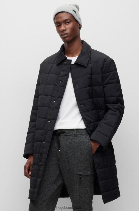 4TFNJN5340 فضة Hugo Boss قبعة صغيرة فضية من الصوف البكر مع رقعة شعار هوغو من الجلد الصناعي