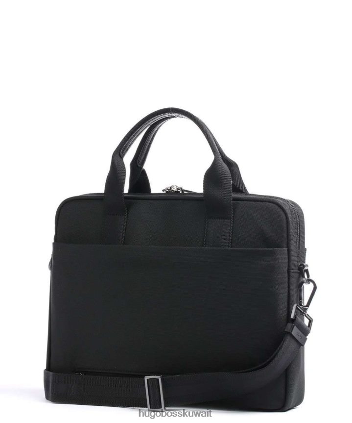 4TFNJN536 أسود Hugo Boss حقيبة المستندات درجة أولى 50470949 أسود