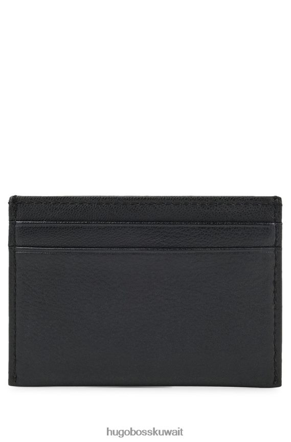 4TFNJN539 أسود Hugo Boss حامل بطاقة كبير 50470809 أسود