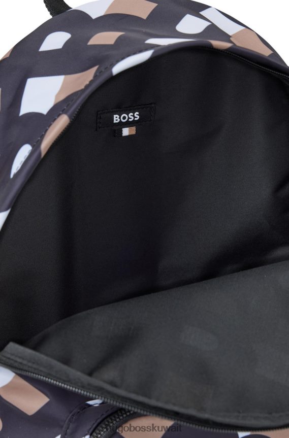 4TFNJN542 منقوشة Hugo Boss حقيبة الظهر الصيد 50471523 منقوشة