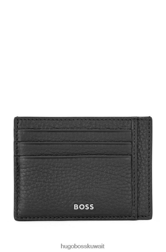 4TFNJN550 أسود/كحلي Hugo Boss حامل البطاقة كروستاون 50470465، أسود