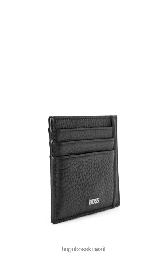 4TFNJN550 أسود/كحلي Hugo Boss حامل البطاقة كروستاون 50470465، أسود