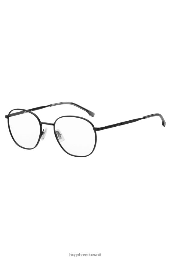 4TFNJN5572 حزمة مسبقة متنوعة Hugo Boss إطارات بصرية متنوعة من هوغو باللون الأسود والتيتانيوم مع أذرع أنبوبية
