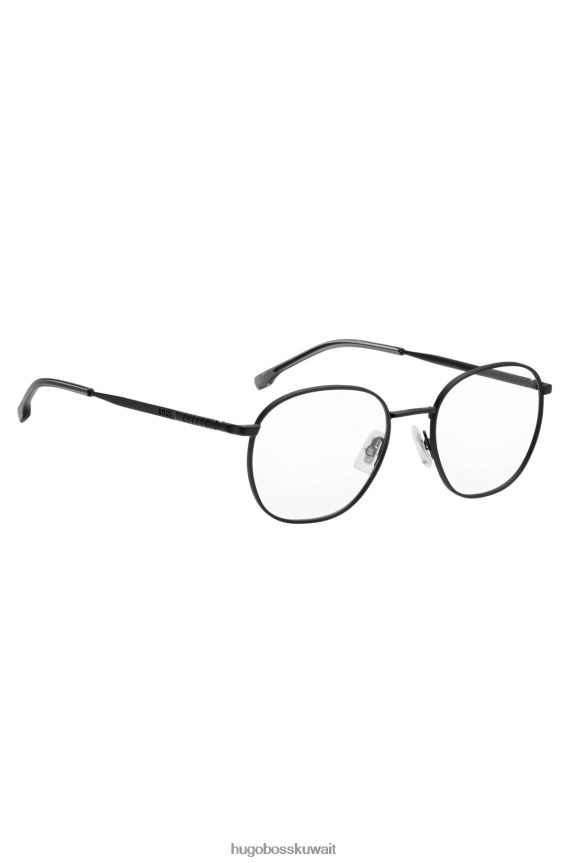 4TFNJN5572 حزمة مسبقة متنوعة Hugo Boss إطارات بصرية متنوعة من هوغو باللون الأسود والتيتانيوم مع أذرع أنبوبية