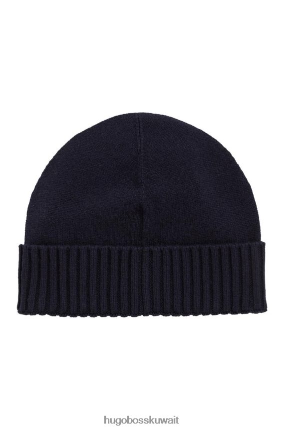 4TFNJN578 رمادي غامق/أزرق غامق Hugo Boss قبعة صغيرة أكوتانوس 50455928، رمادي داكن