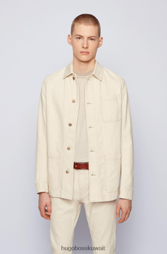 4TFNJN586 بني متوسط/بني غامق Hugo Boss حزام كارميلو 50455085 بني متوسط